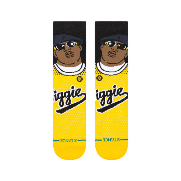 Stance x The Notorious B.I.G Juicy Unisex Crew Socks Yellow