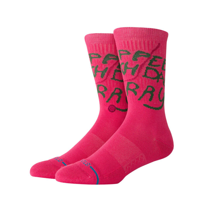 Stance x Harry Potter Happee Unisex Crew Socks Pink