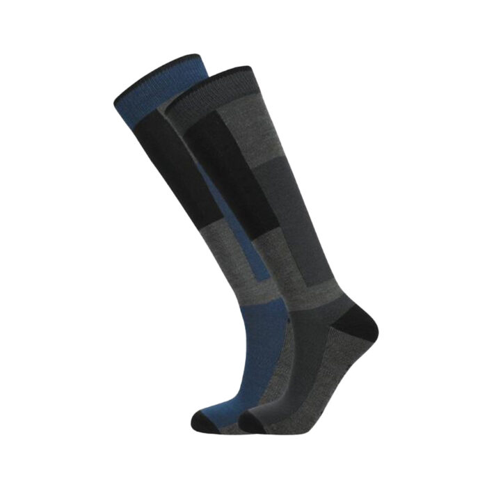 Whistler Ski Unisex Socks Corsicana 2-Pack Blue