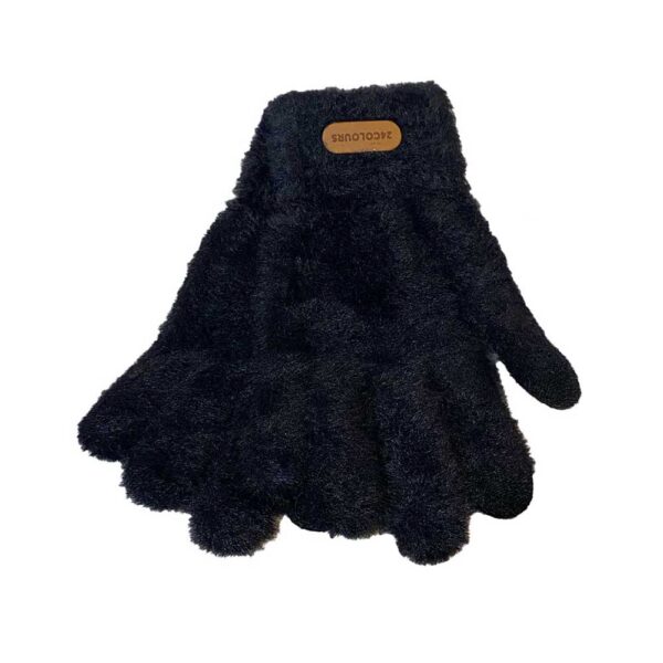 24 Colours Cozy Gloves Black
