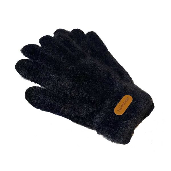 24 Colours Cozy Gloves Black