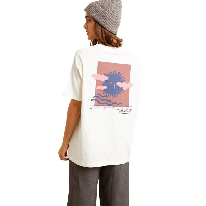 24 Colours Oversized T-Shirt Off White