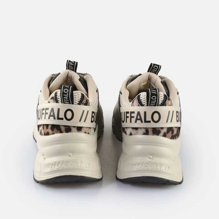 Buffalo Para Sneakers Beige Black Leo