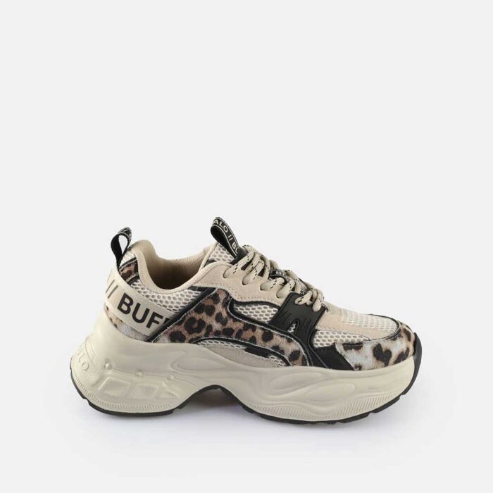 Buffalo Para Sneakers Beige Black Leo