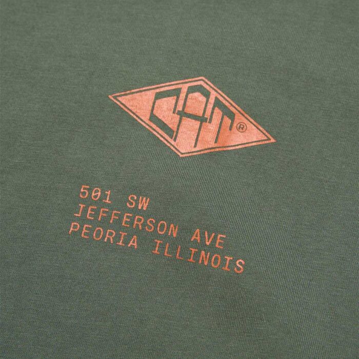 Cat WWR No. 1 Faded T-Shirt Βeetle