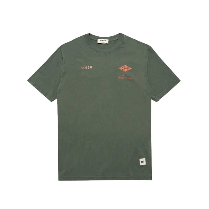 Cat WWR No. 1 Faded T-Shirt Βeetle