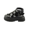 Buffalo Pluto GLD Sandals Black