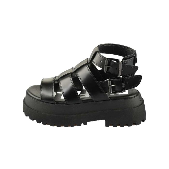 Buffalo Pluto GLD Sandals Black