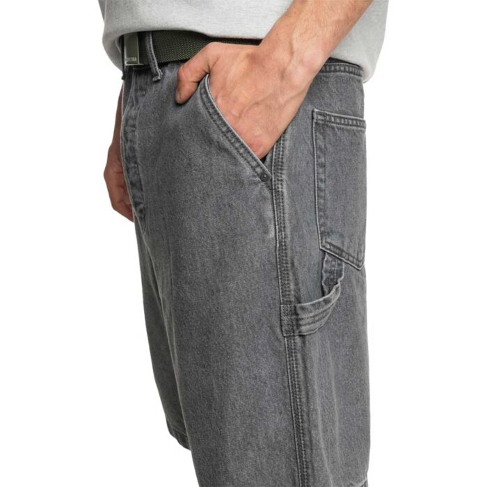 DC Carpenter Baggy Denim Shorts Medium Grey