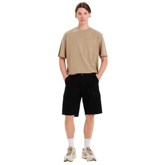 Emerson 251.EM47.34 Relaxed Fit Cargo Shorts Black