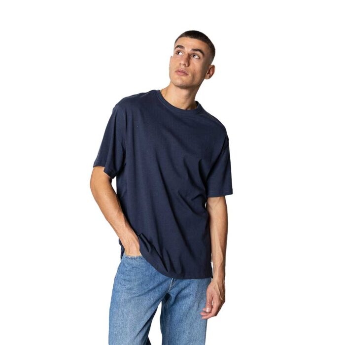 Fat Moose Dane Organic Loose T-Shirt Navy