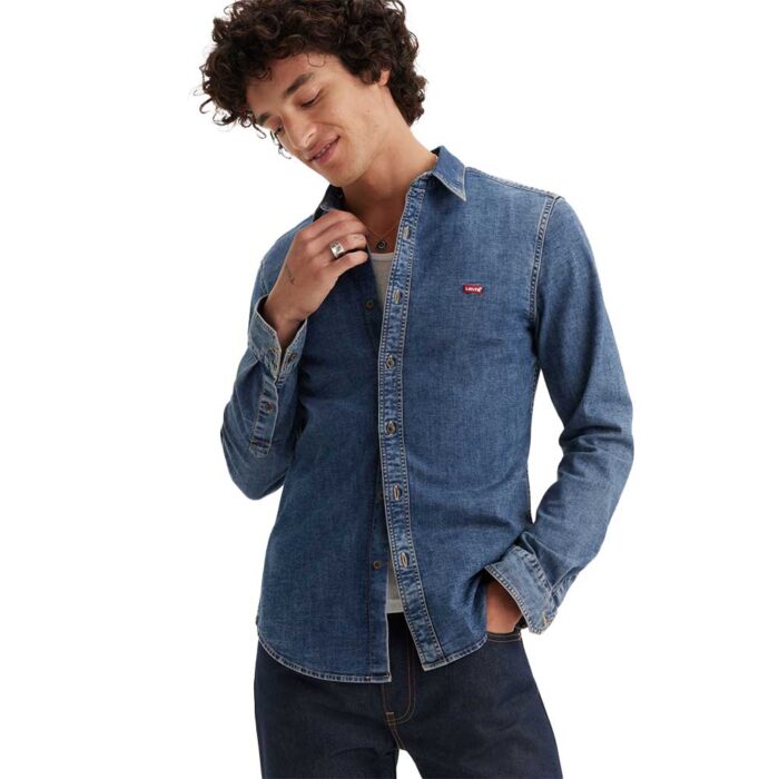 Levi's Battery Shirt Medium Wash Blue