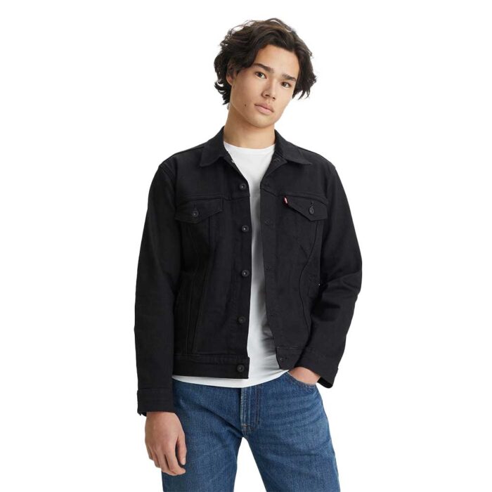 Levi's The Trucker Denim Jacket Ανδρικό Dark Horse Black