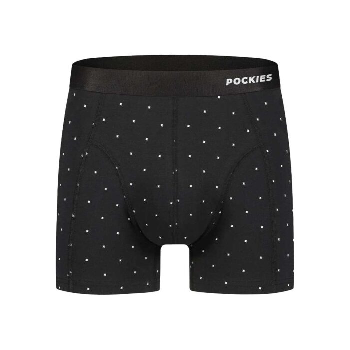 Pockies Boxer Black X's Briefs