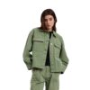 Santa Cruz Asp Key Denim Workwear Jacket Pale Sage Wash