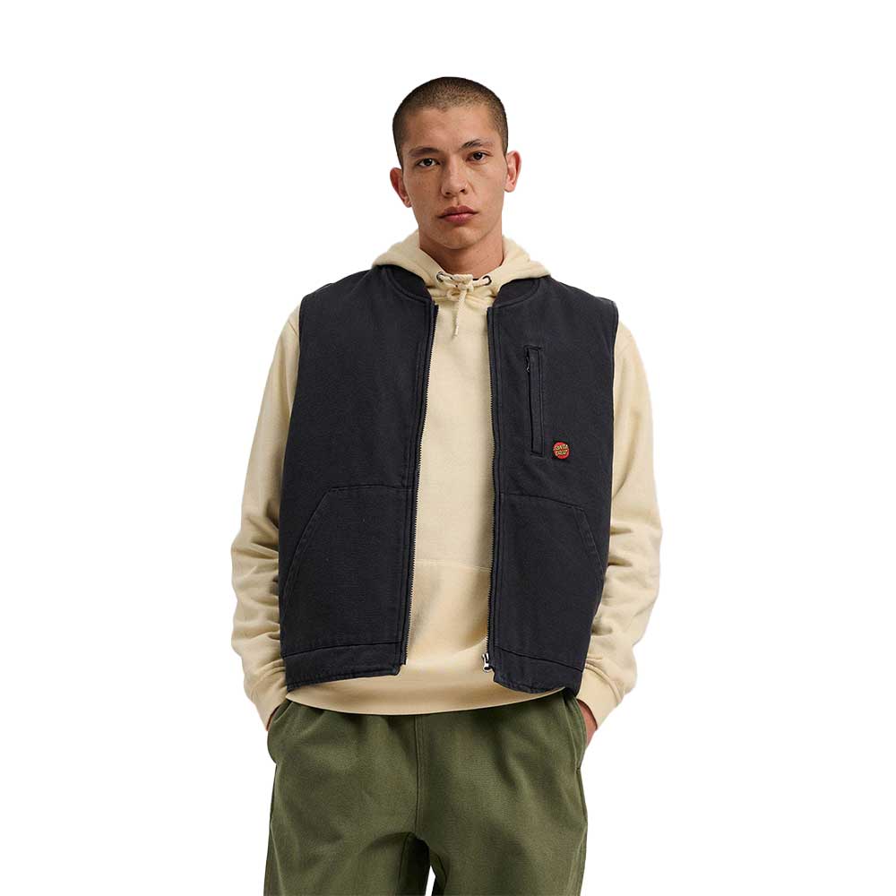 Santa Cruz Classic Label Vest Black