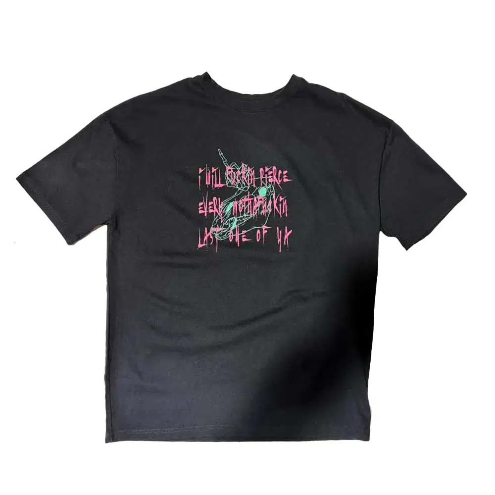 Soli Eroi Unfuck Oversized T-Shirt Black