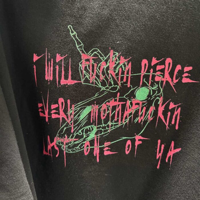 Soli Eroi Unfuck Oversized T-Shirt Black