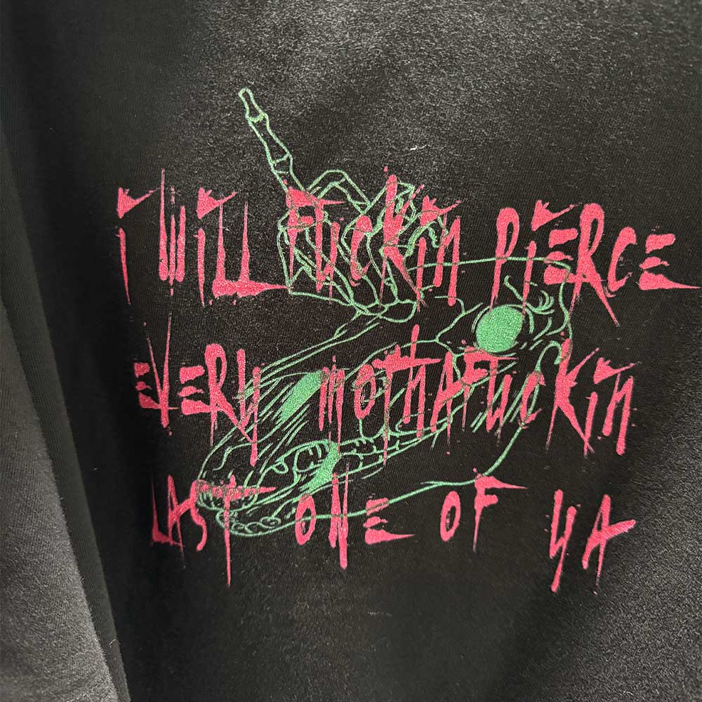 Soli Eroi Unfuck Oversized T-Shirt Black