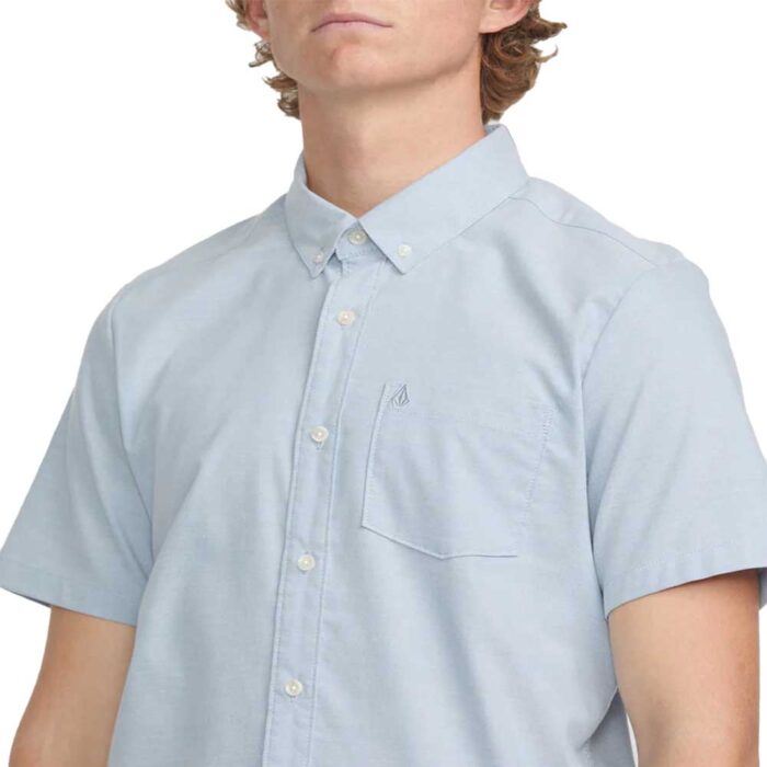 Volcom Everett Oxford Shirt Wrecked Indigo