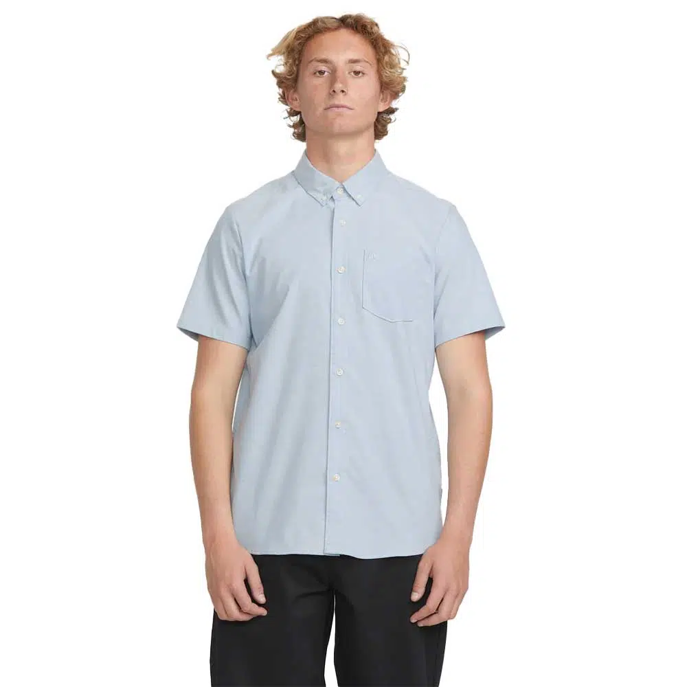 Volcom Everett Oxford Shirt Wrecked Indigo