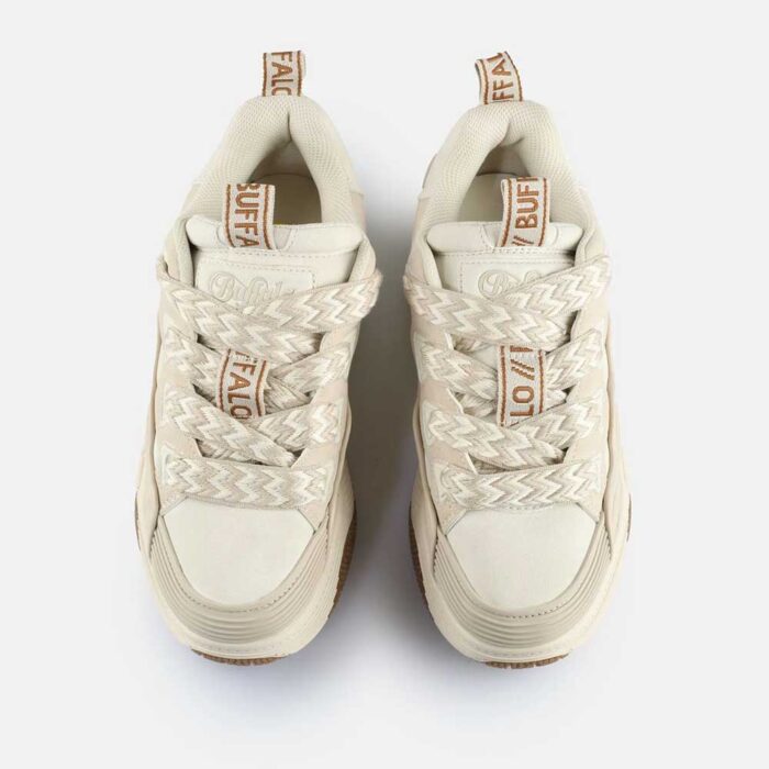 Buffalo Hero Skate Sneaker Beige Creme