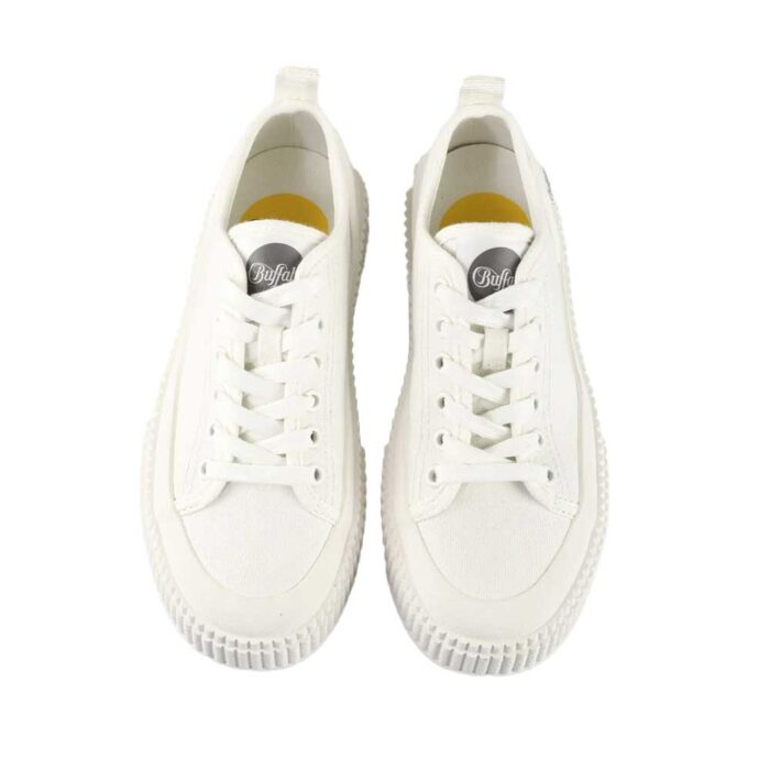 Buffalo Madison Cotton Shoes White - Image 5