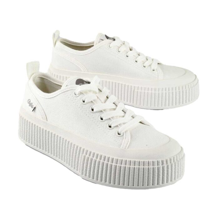 Buffalo Madison Cotton Shoes White