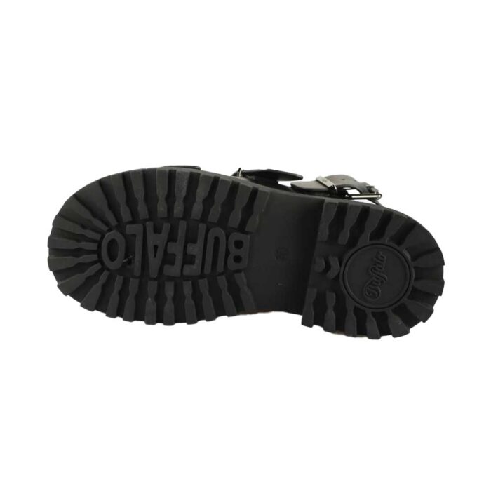 Buffalo Pluto Ari Sandals Black