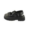 Buffalo Pluto Ari Sandals Black