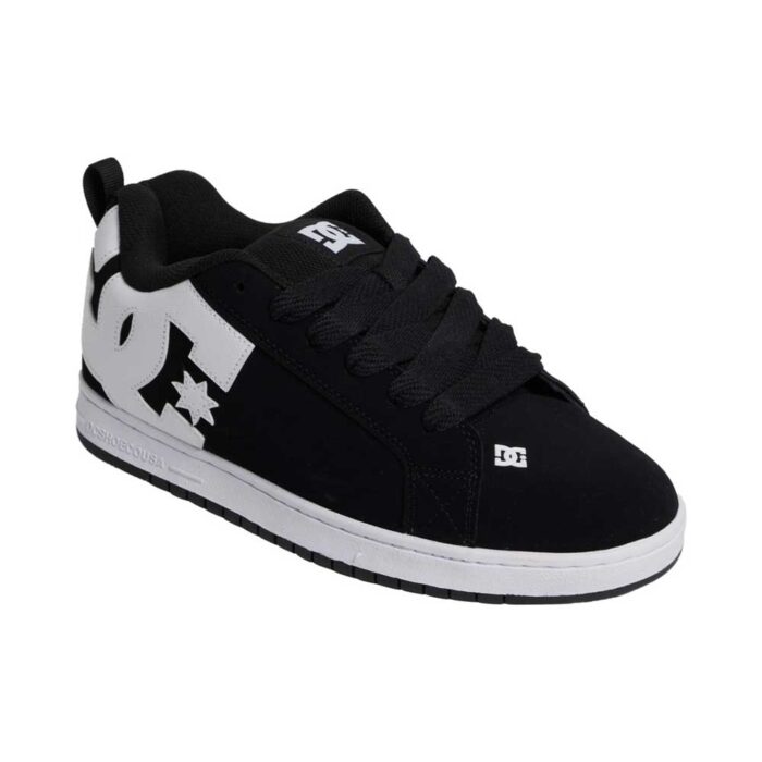 DC Court Graphic Black – μαύρα αθλητικά παπούτσια streetwear στυλ