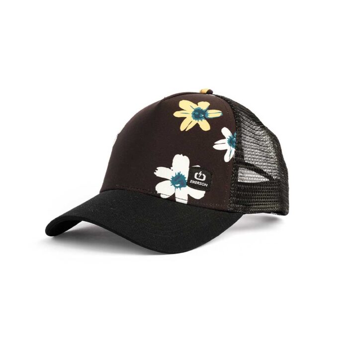 Emerson 251.EU01.20PRP PR502 Trucker Hat Black Black