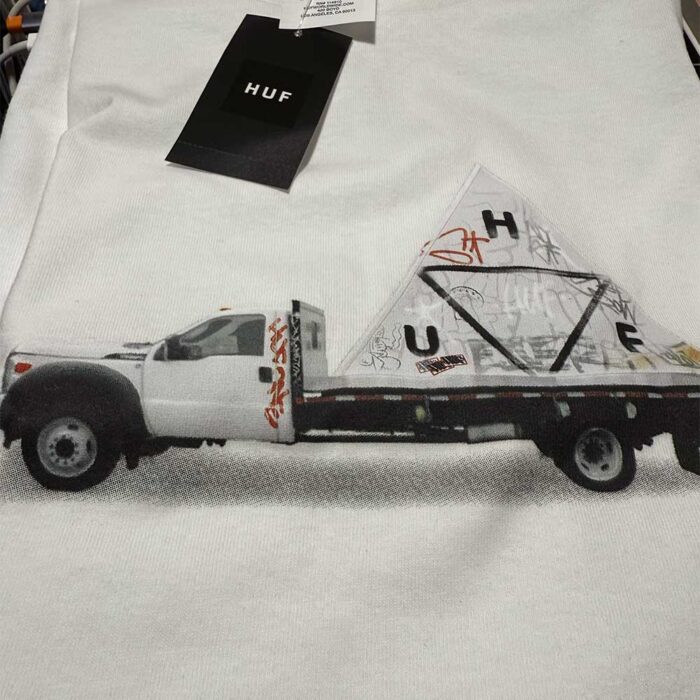 HUF High Clearance T-Shirt White - Image 3