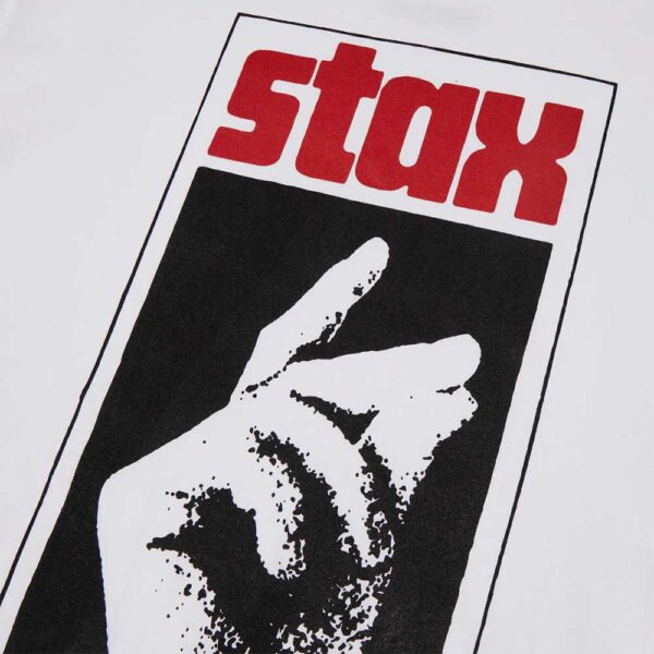 HUF x STAX Snap T-Shirt White