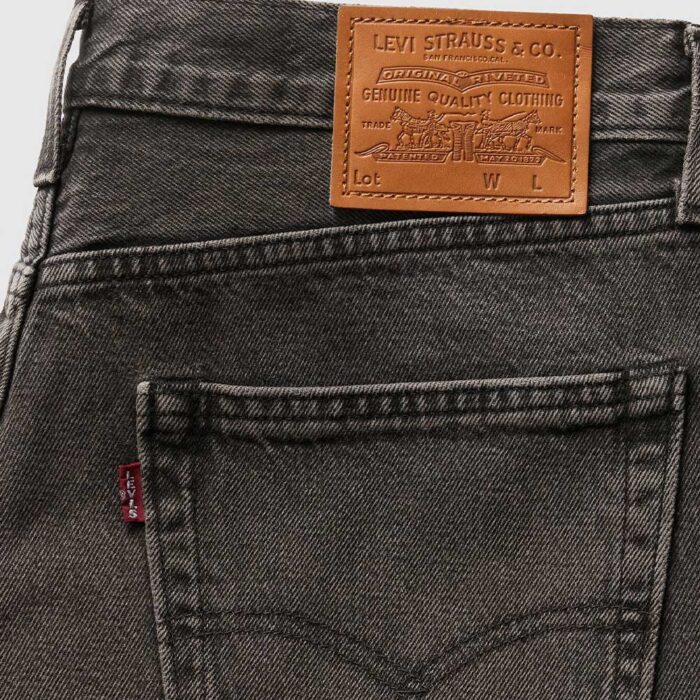 Levi's 478 Baggy Denim Shorts Black