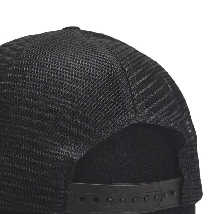 Santa Cruz Flaming Dice Dot Meshback Black