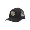 Santa Cruz Flaming Dice Dot Meshback Black