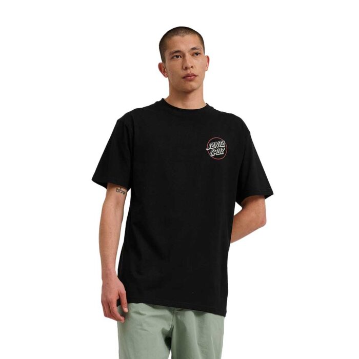 Santa Cruz Wooten Duo T-Shirt Black