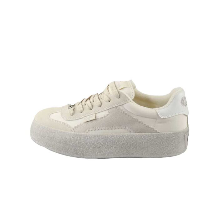 Buffalo Cajo Shoes Cream Beige