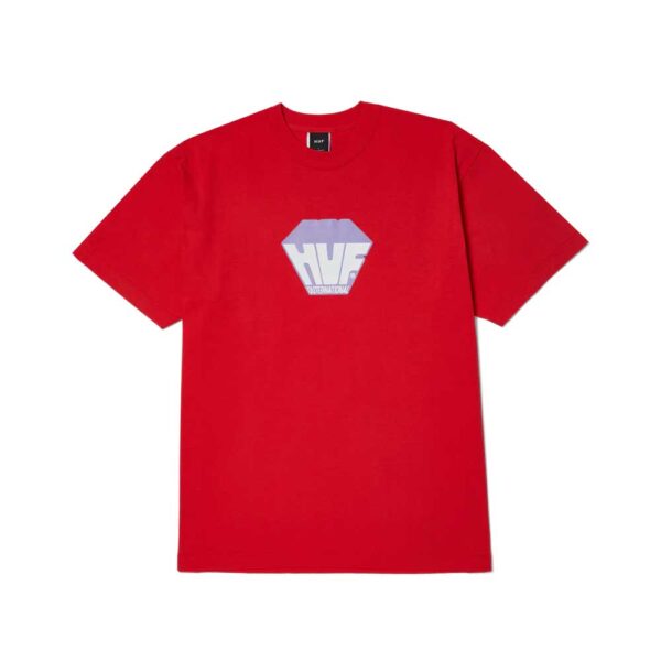 HUF Big Block T-Shirt Tomato Red