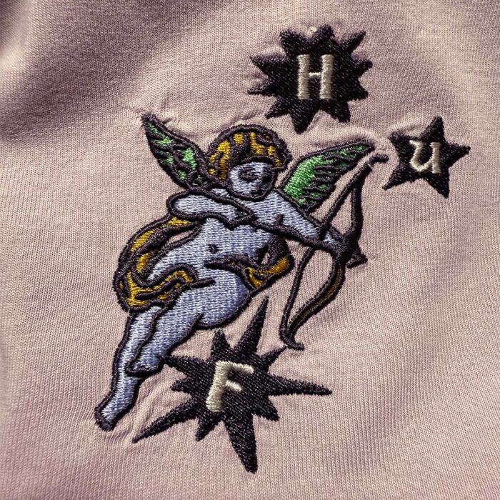 HUF Cupid Unisex T-Shirt Dust Purple Washed