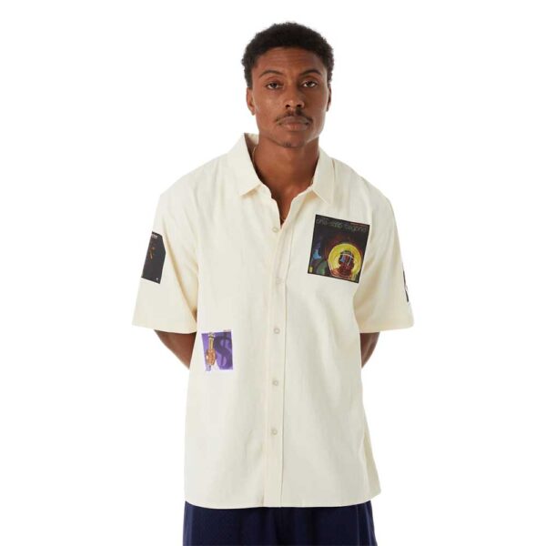 HUF x Stax Records Stax Patches Unisex Shirt Natural