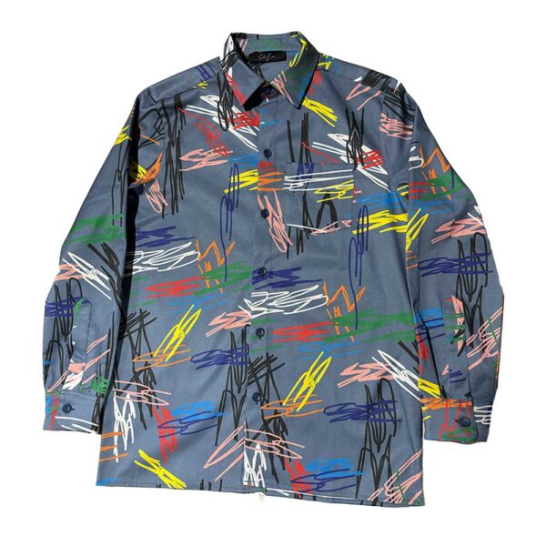 Soli Eroi Crayon Unisex Overshirt Multicolor