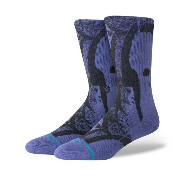 Stance Draper Unisex Crew Socks Indigo