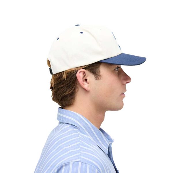 Καπέλο Stance Low Key Snapback Indigo με ραμμένο S, διαθέσιμο στη Καστοριά
