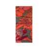 Neck gaiter BUFF CoolNet UV Aramay Poppy σε σωληνωτή μορφή, κόκκινο με μοτίβα