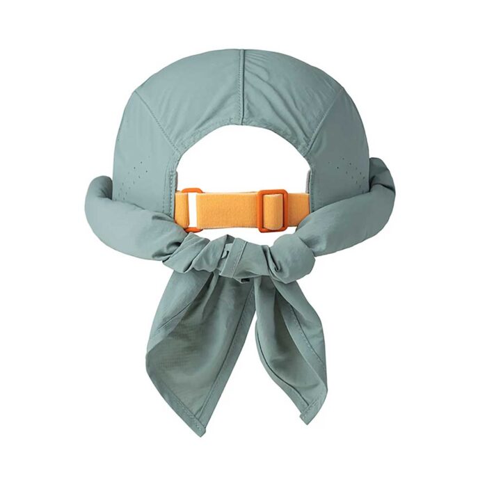 Unisex καπέλο Buff Desert Cap Solid Flint – 360° αντηλιακή προστασία, ρυθμιζόμενο κάλυμμα λαιμού