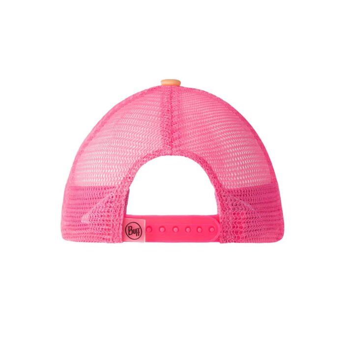 Buff Youth Trucker Cap Neottia Coral - Image 3