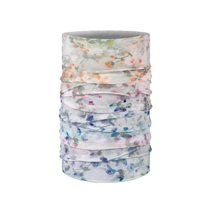 Πολυλειτουργικό μαντήλι BUFF Coolnet UV Insect Shield σε σχέδιο Luad Multi, ιδανικό για προστασία από τον ήλιο και τα έντομα.