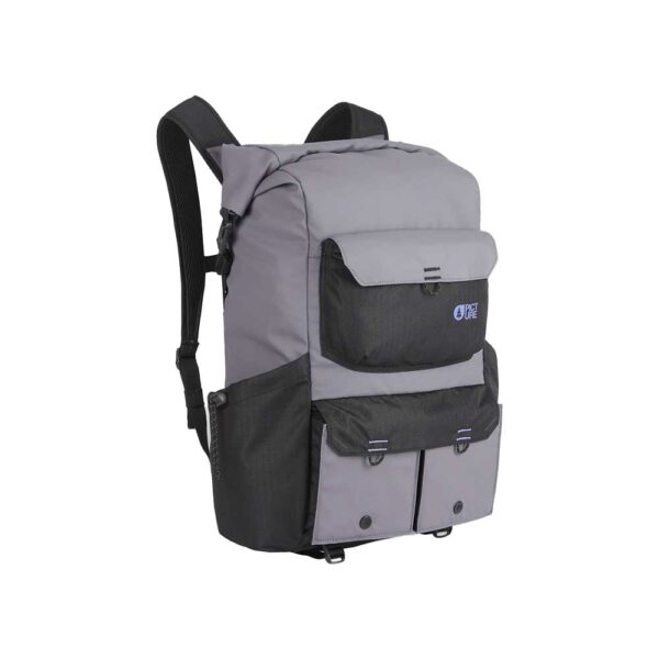 Unisex σακίδιο σε χρώμα Excalibur (σκούρο γκρι) με roll-top κλείσιμο, θήκη laptop και εργονομικούς ιμάντες.